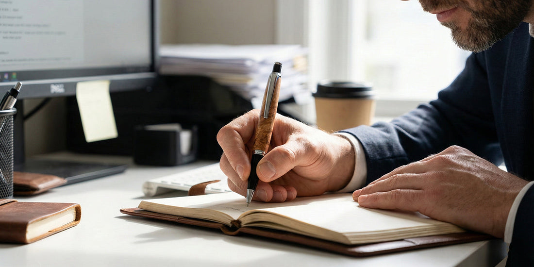 【2026年バレンタイン】チョコ＋αで差をつける。大人の男性が喜ぶ上質な文房具ギフト。