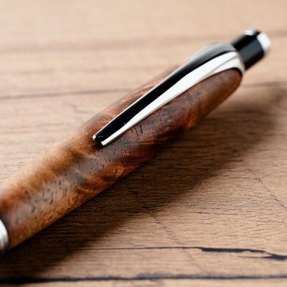 <1点もの>【KomaCraft】ボールペン　コンプソン　(くるみ杢 )